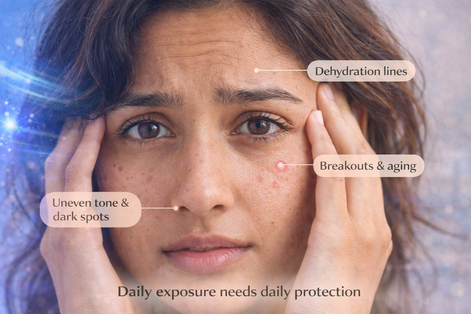 Blue Light & Pollution: How They Damage Indian Skin and Cause Pigmentation