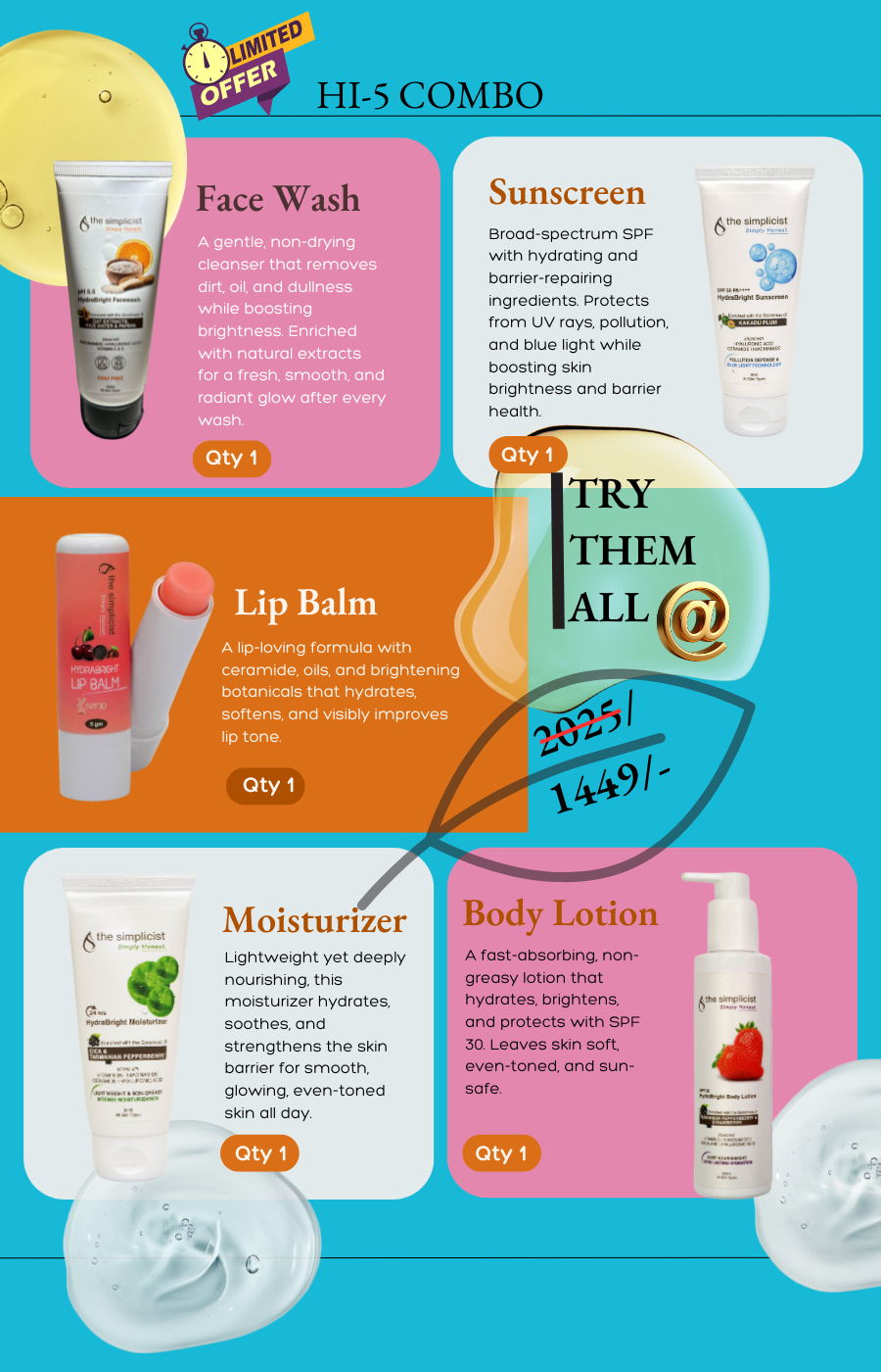 The Simplicist Skincare for Healthy & Glowing Skin