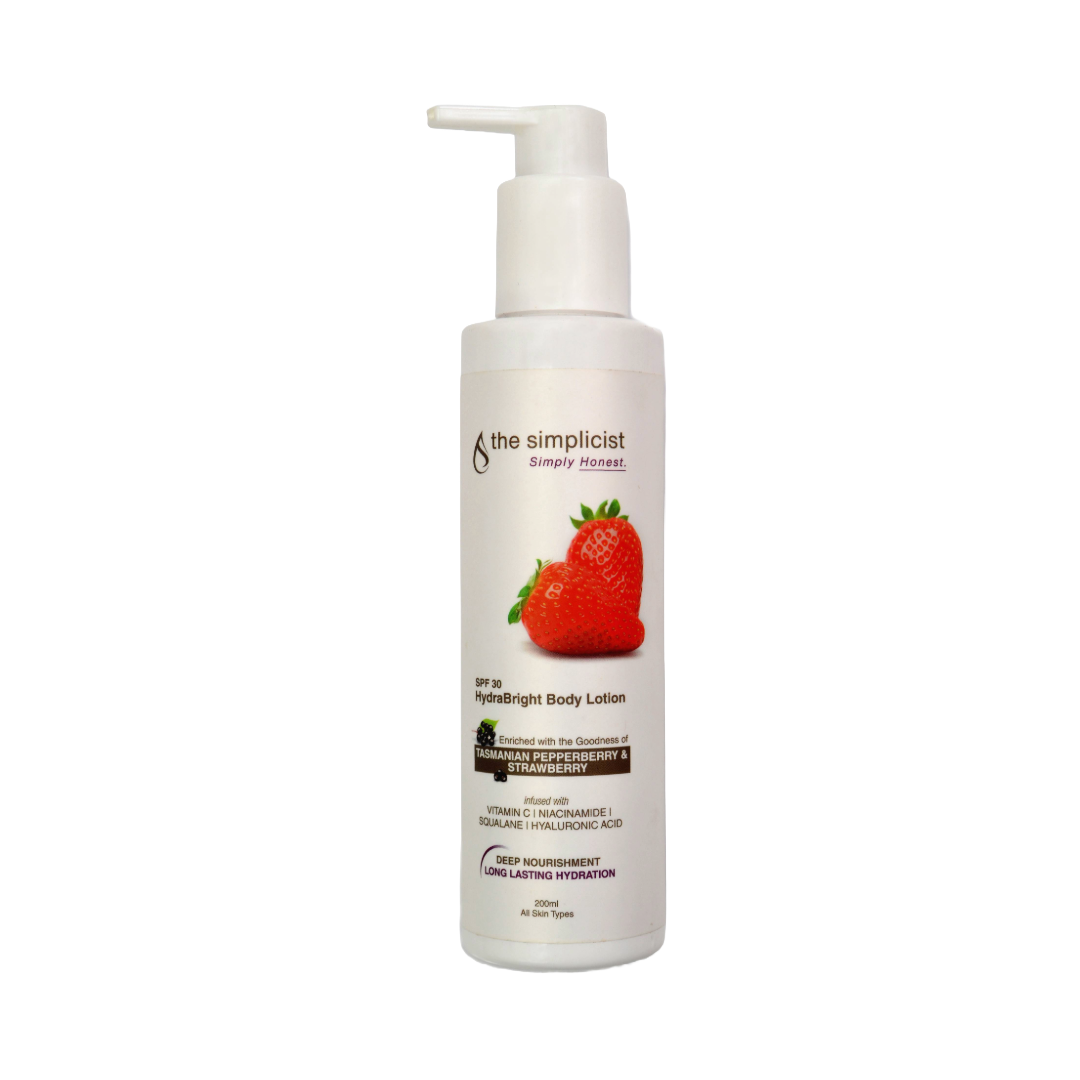 HydraBright Body Lotion SPF 30 | Hydrate. Repair. Glow | 200 ml