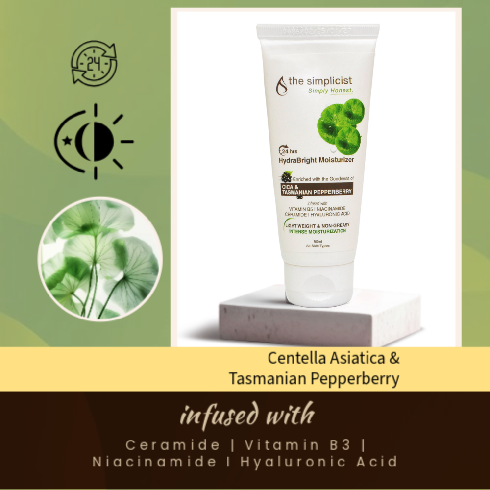 HydraBright Moisturizer | Hydrate. Repair. Glow | 50ml
