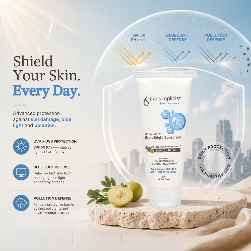 sunscreen that protects from uva uvb pollution and blue light