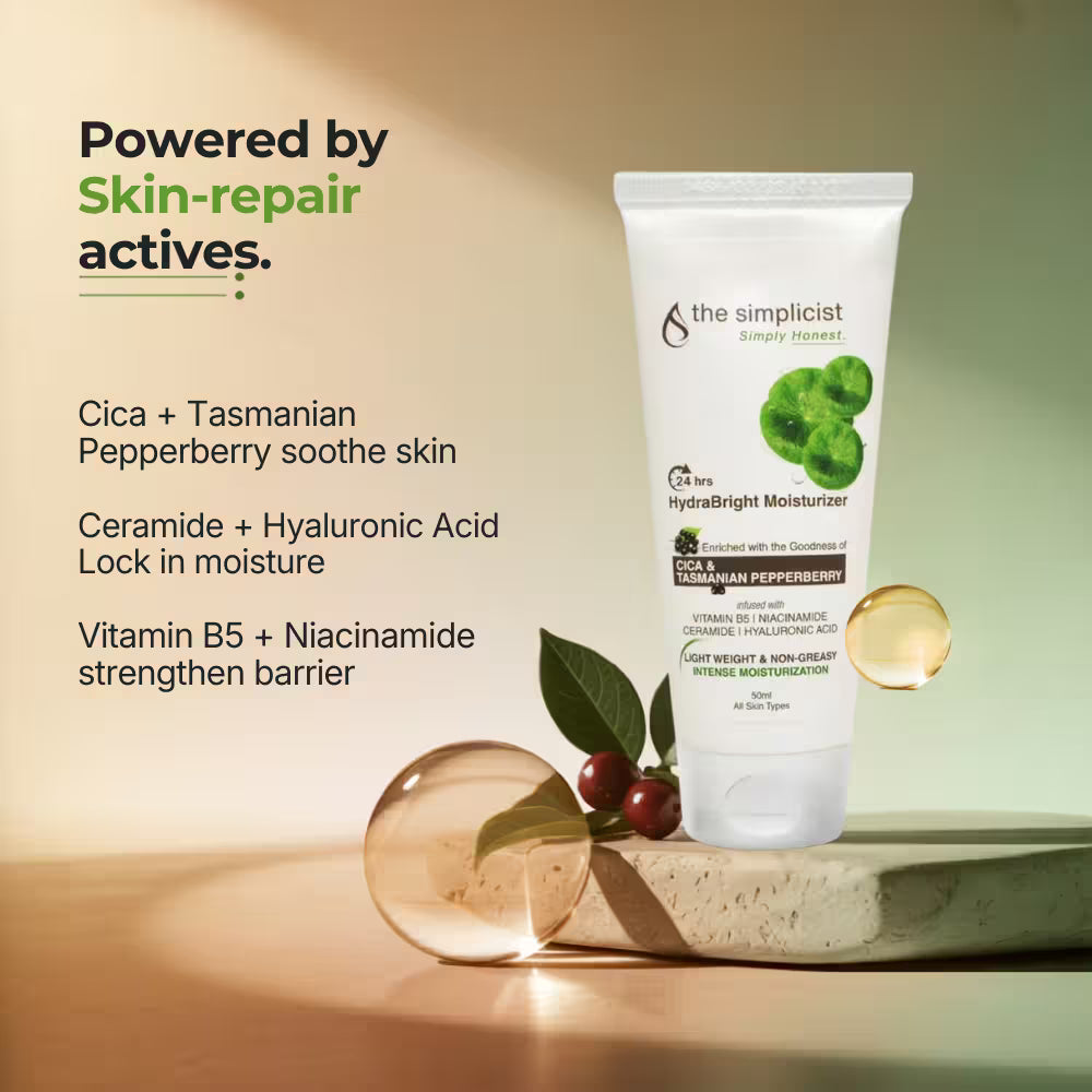 Moisturizer with centella and niacinamide to soothe skin and strengthen skin barrier