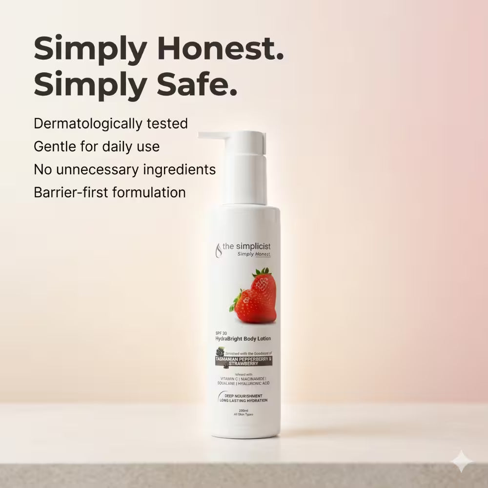 Safe non comedogenic moisturizer free from harmful chemicals suitable for daily use