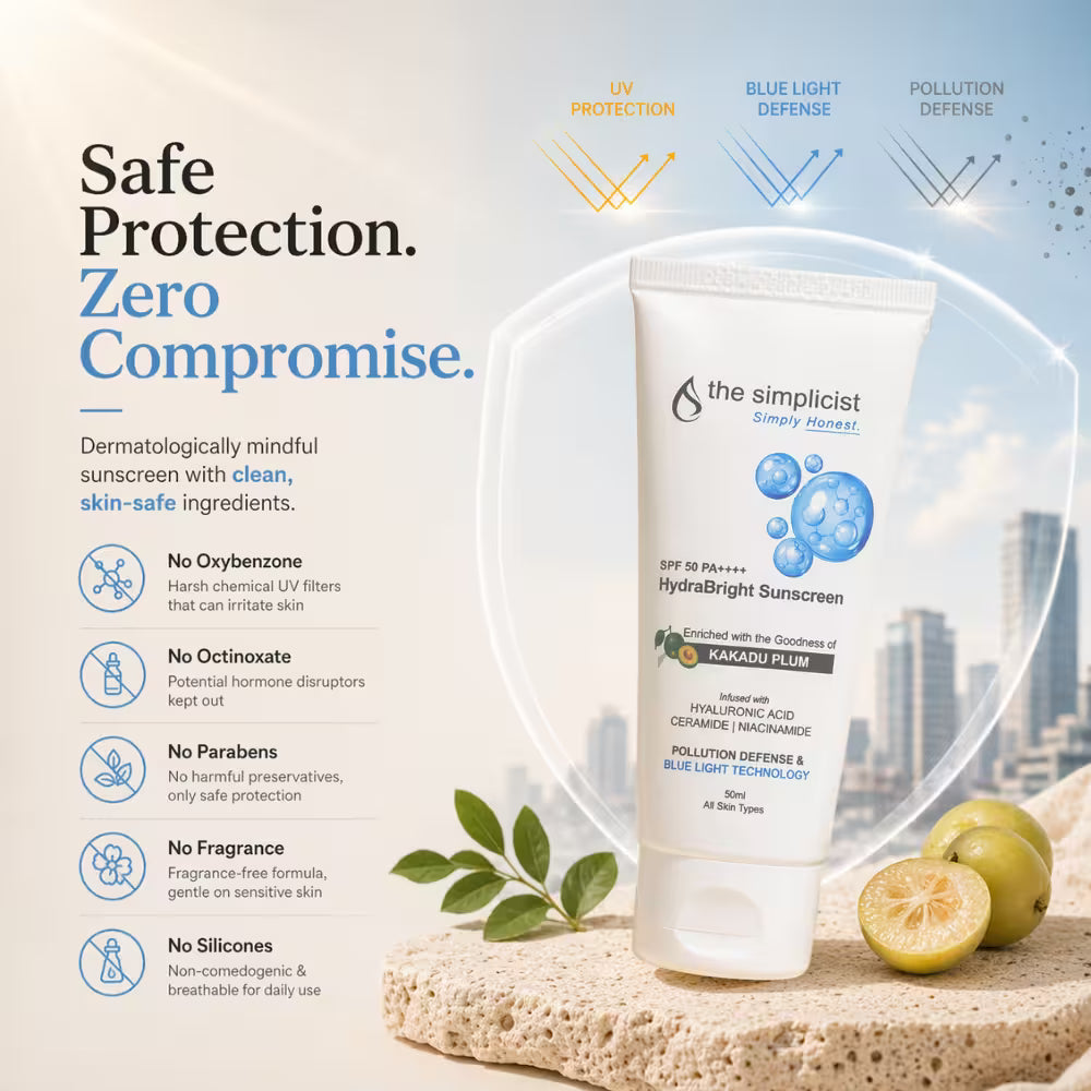 Safe sunscreen free from oxybenzone octinoxate and fragrance gentle on sensitive skin